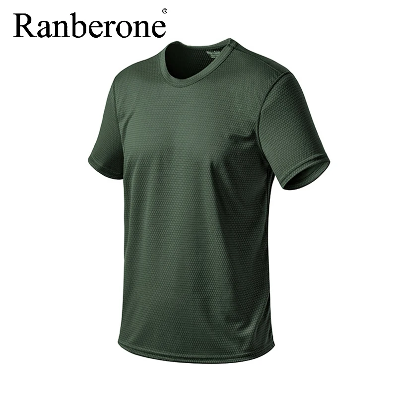 Quick Dry Workout Shirt Sport Gym Shirt Men Fitness Tights Top Soccer Jerseys Running T-Shirt Breathable Outdoor Sportswear Male