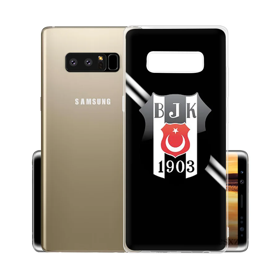 Телефон Бешикташ BJK логотип для samsung S8 S9 S10E S10 плюс S3 S4 S5 S6 S7 Edge Note 8 9 M10 M20 M30 крышка - Color: H11