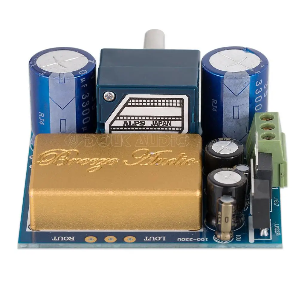 Nobsound Full DC Hi Fi Op стандартный модуль мини стерео аудио предусилитель панель ALPS с