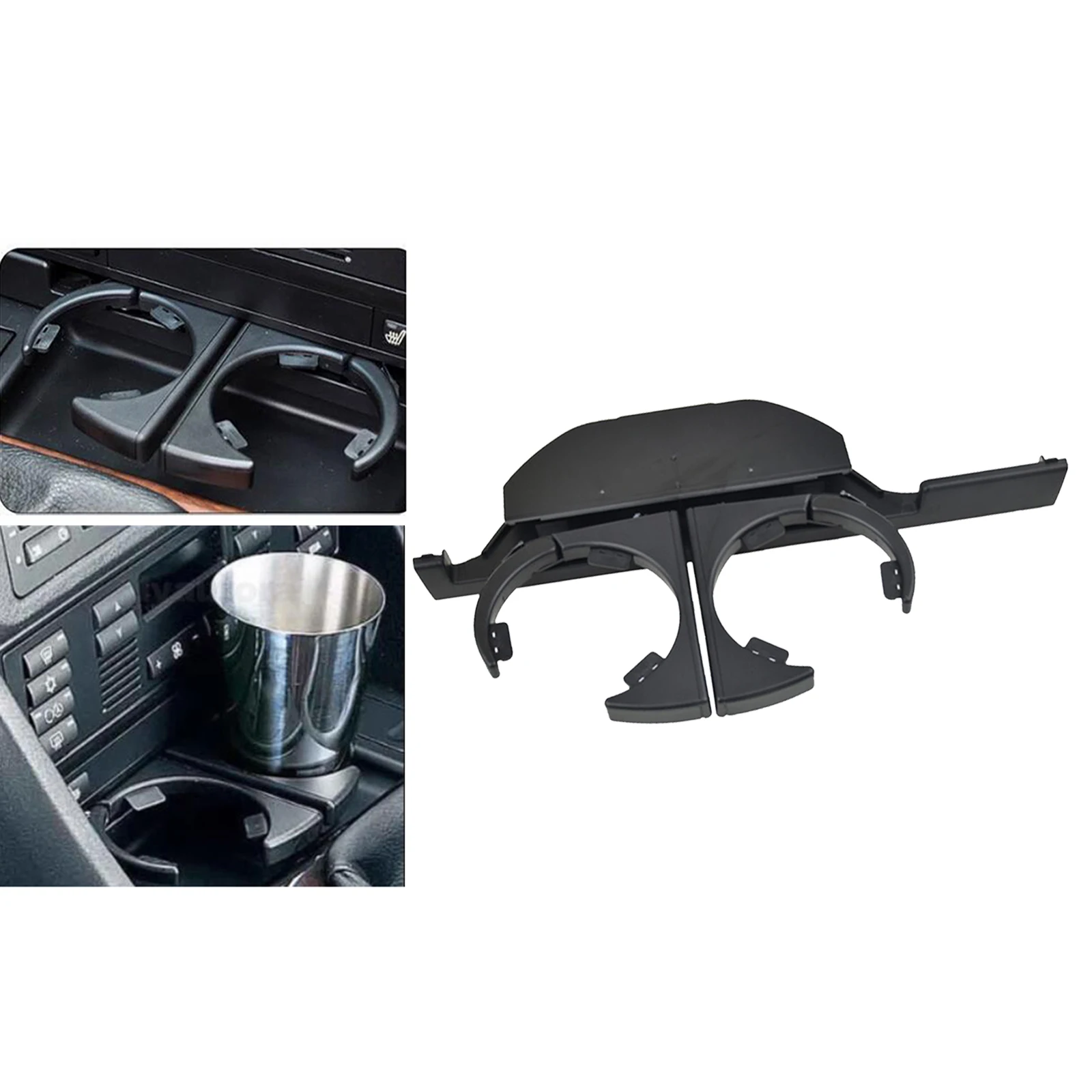 

Автомобильная приборная панель, держатель для чашек, держатель для напитков, передний правый/левый выдвижной держатель для напитков для E39 ...