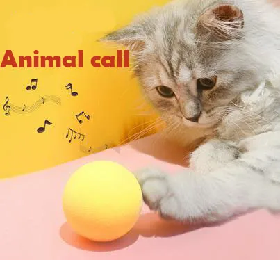 

Pet Interactive Toy Cat Training Ball Pet Barking Ball Pets Toy kitten Aaccessories