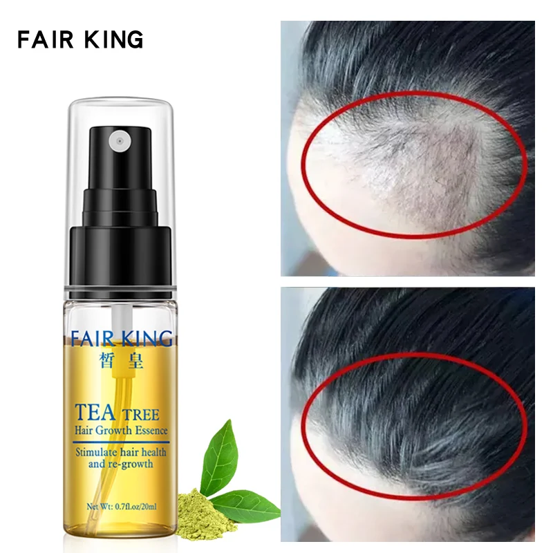 

Hair Growth Strong Elastic Oil Anti Preventing Hair Lose Hair Care Tea Tree Nourishing Hair Treament Serum Keratin Fast Moisten