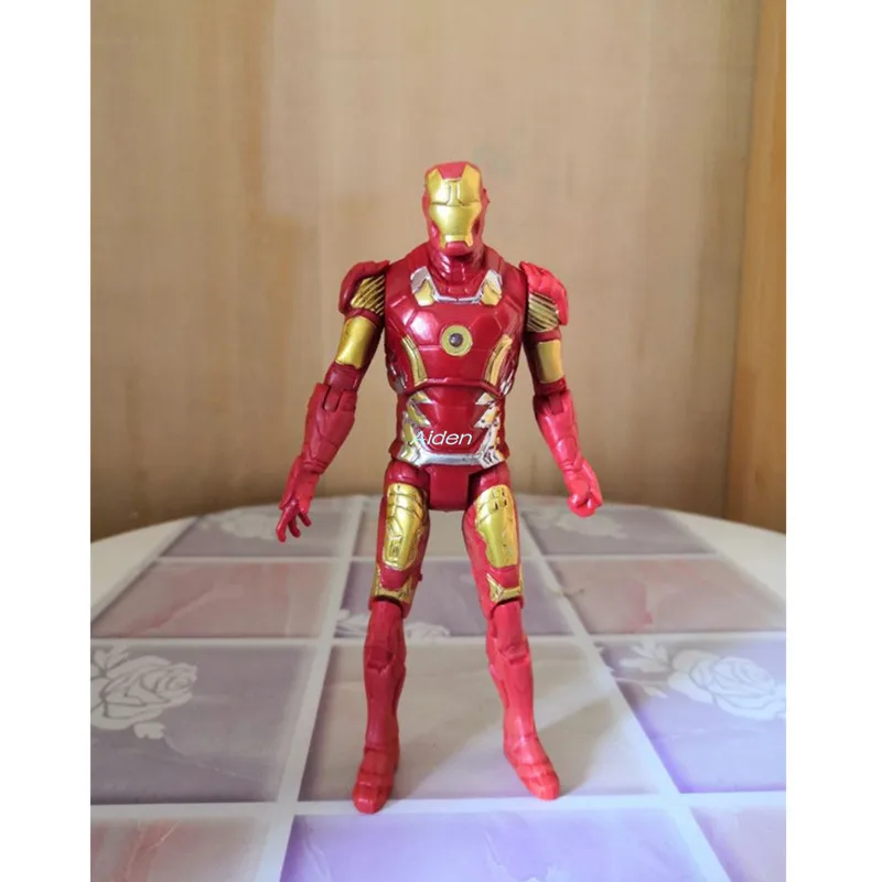 6 &quotмстители супергерой Железный человек Tony Stark с светодиодный свет Капитан