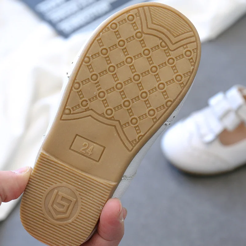 Новинка Сезон весна Обувь с бантом для маленьких девочек принцессы малышей