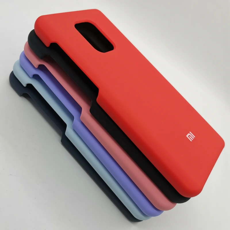 Силиконовый чехол для Xiaomi Mi Note 10 Lite Redmi 9 Pro Max шелковистый с покрытием Soft-Touch