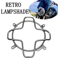 new super original special headlight protection net retro anti collision lampshade aluminum alloy protective cover for soco tc
