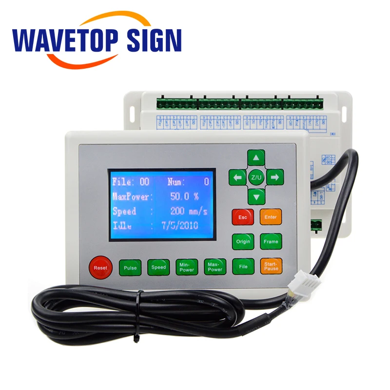 WaveTopSign Ruida RDV6442G CCD визуальный Co2 лазерный контроллер использует для фотографий|card
