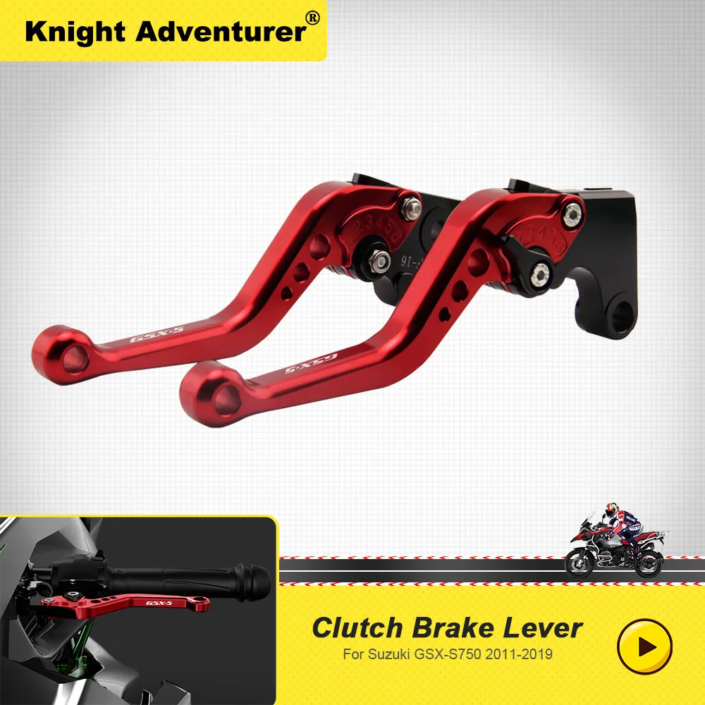 

For SUZUKI GSX-S750 gsxs750 GSXS 750 GSR750 2011-2019 Motorcycle CNC aluminum Shorty Adjustable Brake Clutch Levers