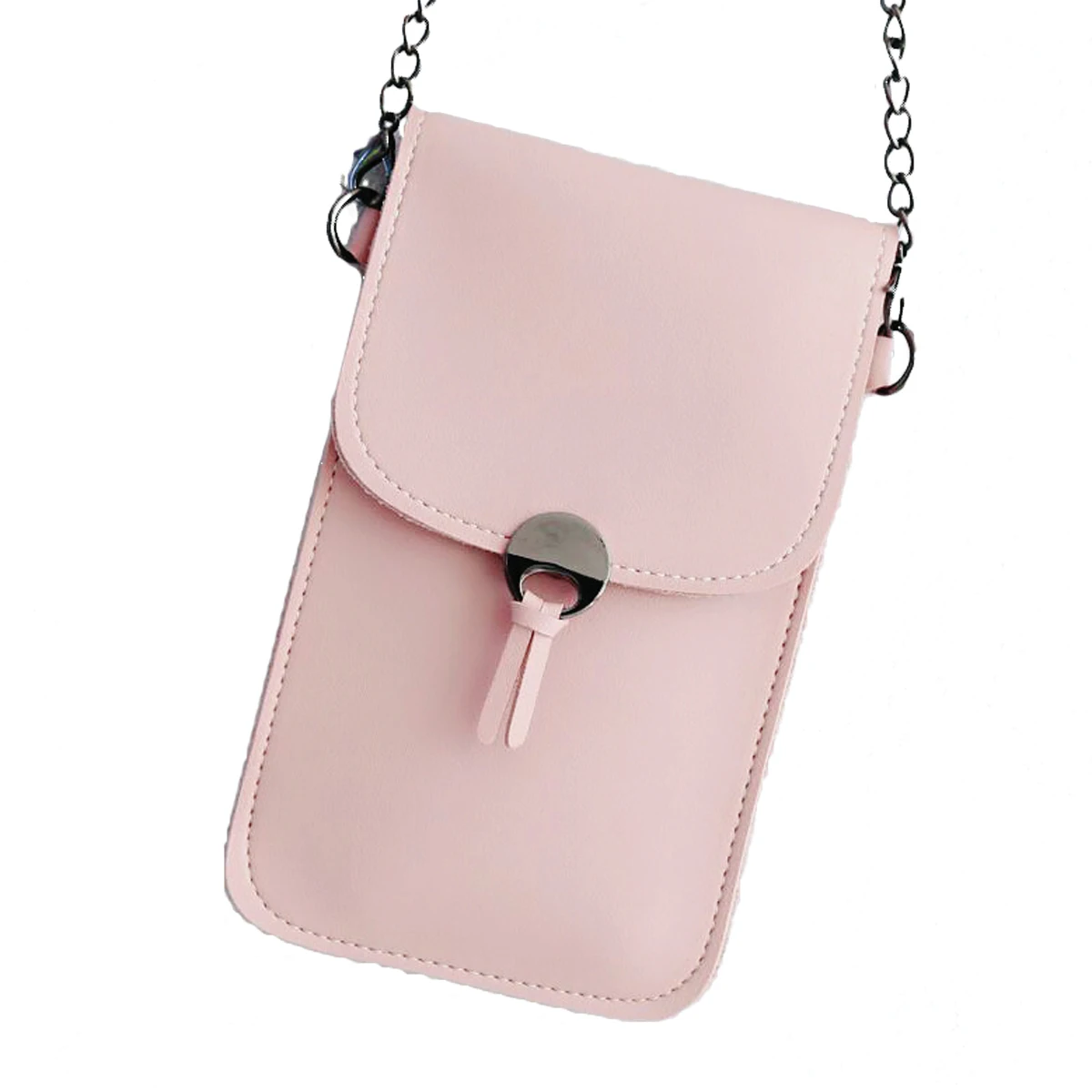2021 Newest Arrival Ladies Girls Casual Handbag Crossbody Chain Shoulder Strap Square Mobile Phone Bag