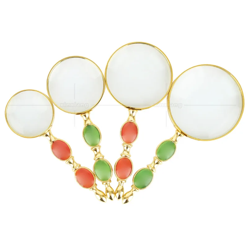 8x ручная двойная Нефритовая ручка высококачественное Подарочное увеличительное