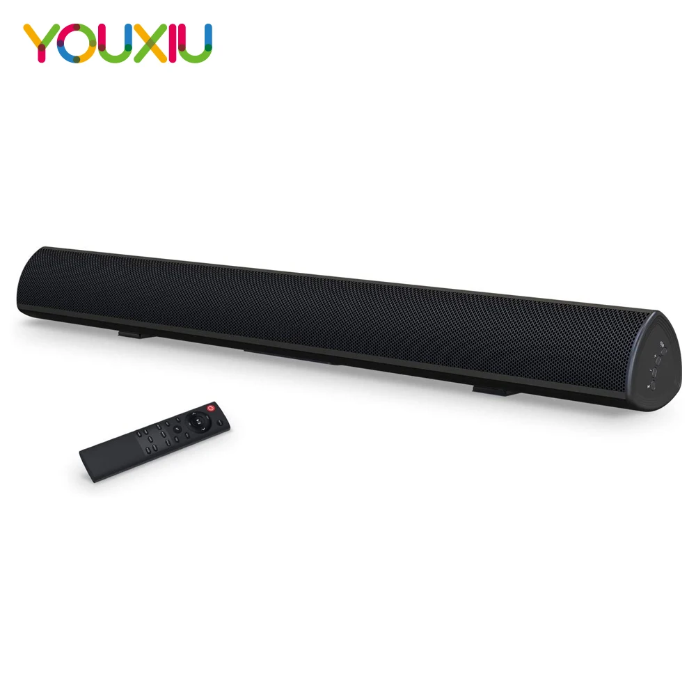 40W TV SoundBar Bluetooth Speaker Wireless 5.0 Home Theater Wired Bass Stereo Sound bar Built-in Subwoofer with Remote Control