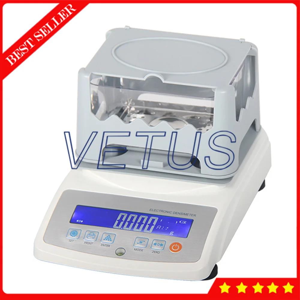 Электронный измеритель плотности твердых тел VTS3002SD Резина ПВХ пластик цифровой