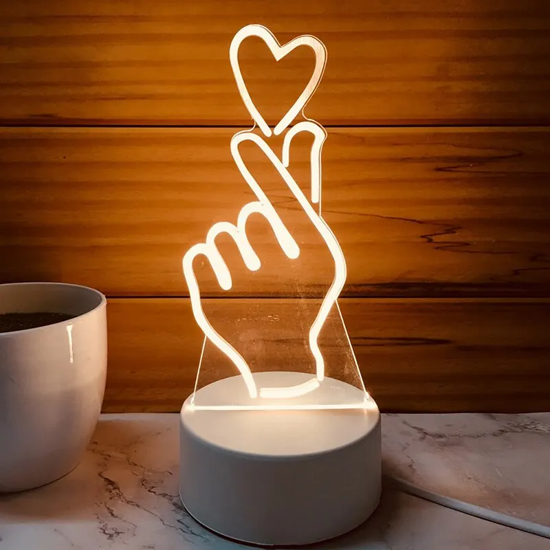 3D светодиодный светильник креативный ночник новинка иллюзия настольная лампа