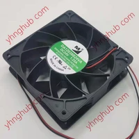 m da12038b24va dc 24v 1 25a 120x120x38mm 2 wire server cooling fan