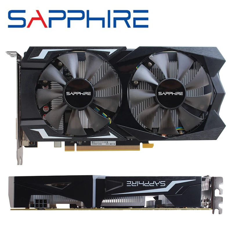 SAPPHIRE AMD Radeon RX 560 4GB 128bit GDDR5 видеокарта PCI Настольный RX560 для ПК Игр б/у