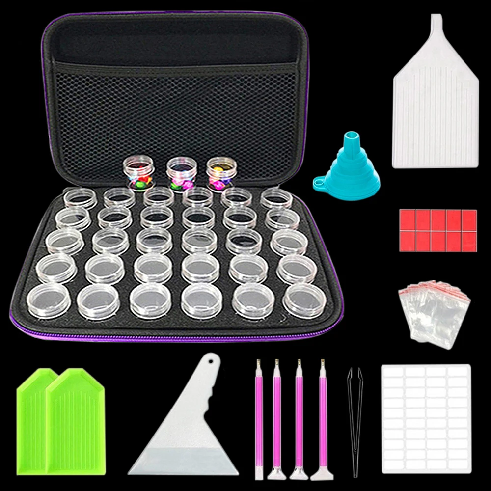 Детский комплект с 30 бутылочками пластиковая коробка для хранения Набор наклеек