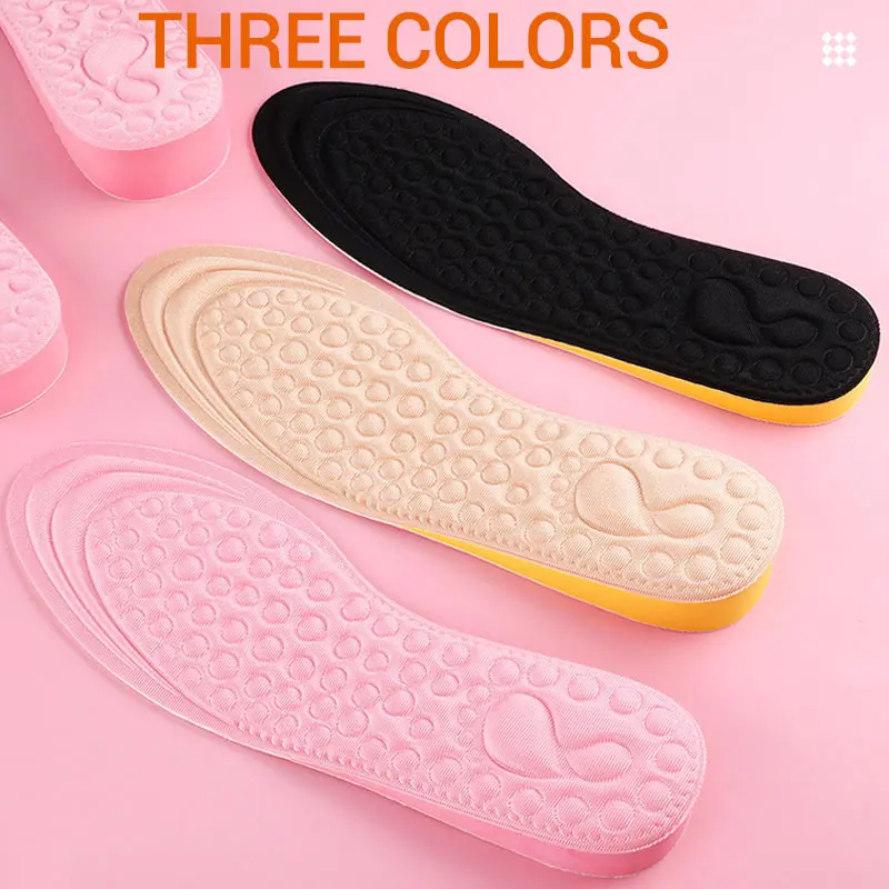Women Height Increase Insole Templates For Feet Memory Foam Wedge Inner Inserts Shoes Female Heighten Pad Growing Sole Insoles