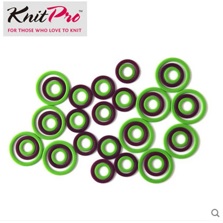 

2016 new KnitPro Hard Stitch Ring Markers - Pack of 50 10801,10804,10805