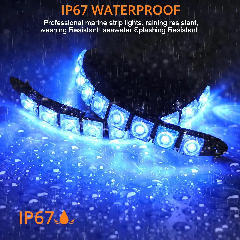

Boat LED Navigation Lights Bow Deck Lights Stern Dinghy Pontoon Rowing Boats Lights Courtesy Boat Light IP67 Waterproof Boat