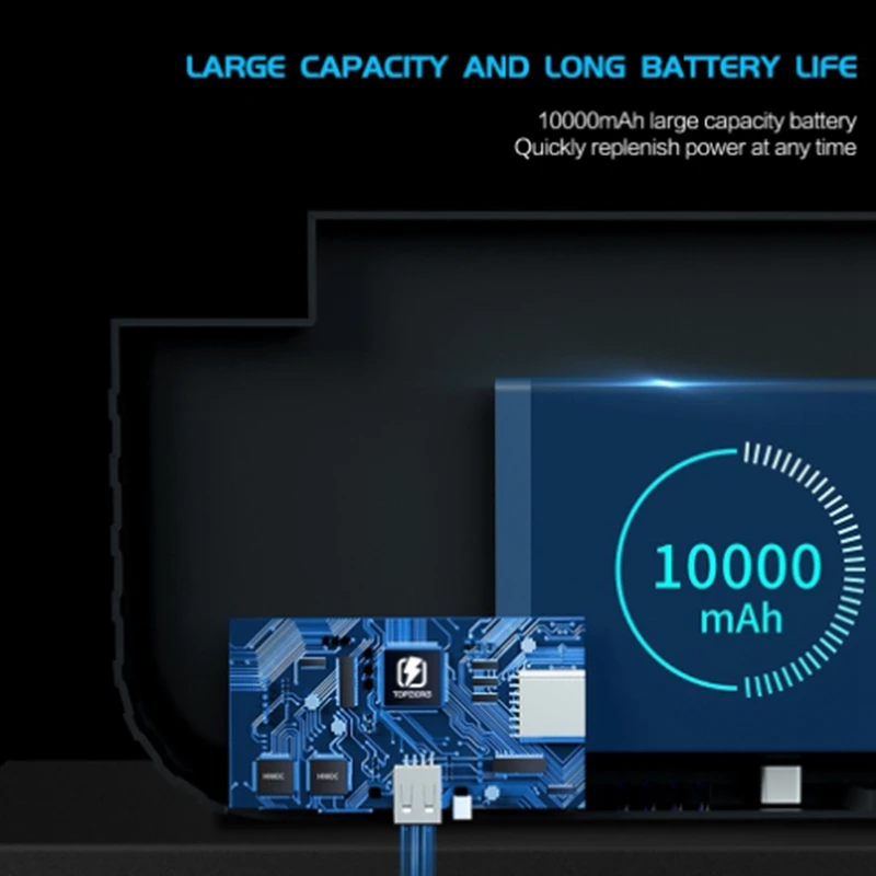 10000MAh Battery Case Power Bank for Nintendo Switch NS Console Game Machine External with Holder Fast Charger | Электроника