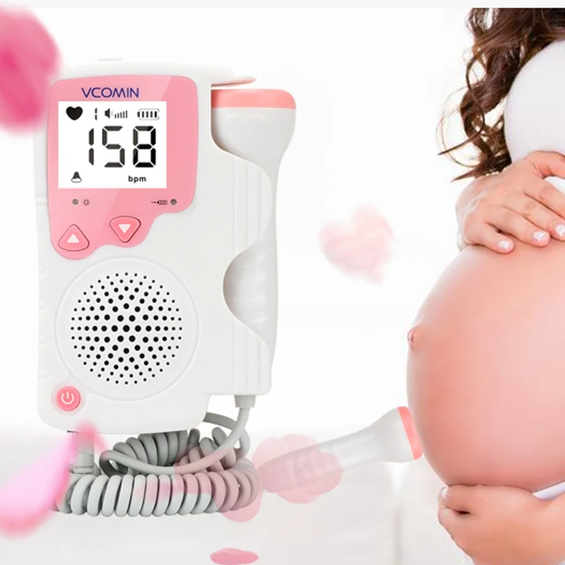 Prenatal  Fetal Doppler Heartbeat Monitor Baby Heart Rate Detector Household Sonar Doppler For Pregnant Women images - 6