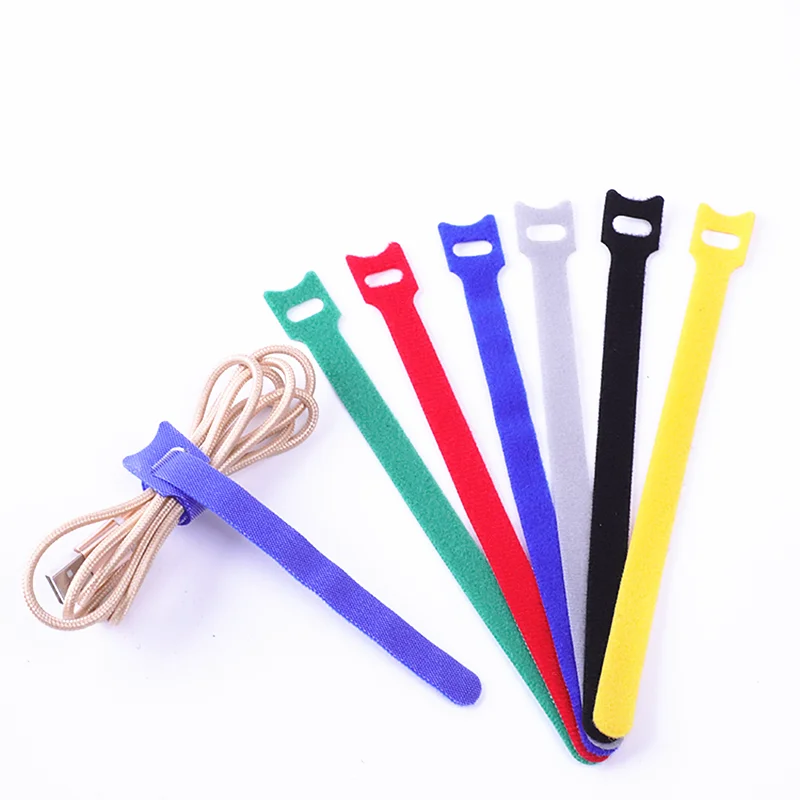 20 шт. 12*150 мм нейлоновый дизайнерский кабельный галстук самоклеящаяся застежка