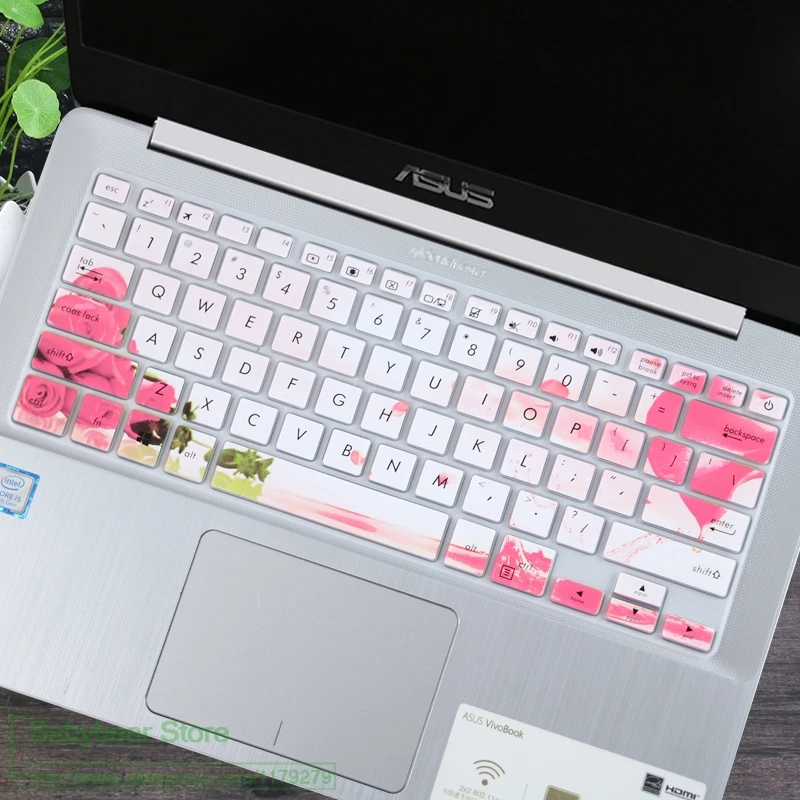 14 дюймовый защитный чехол для клавиатуры Asus vivobook X407 x407u X407UB X407UA X407UF X411U X411UF PU404U X405UR