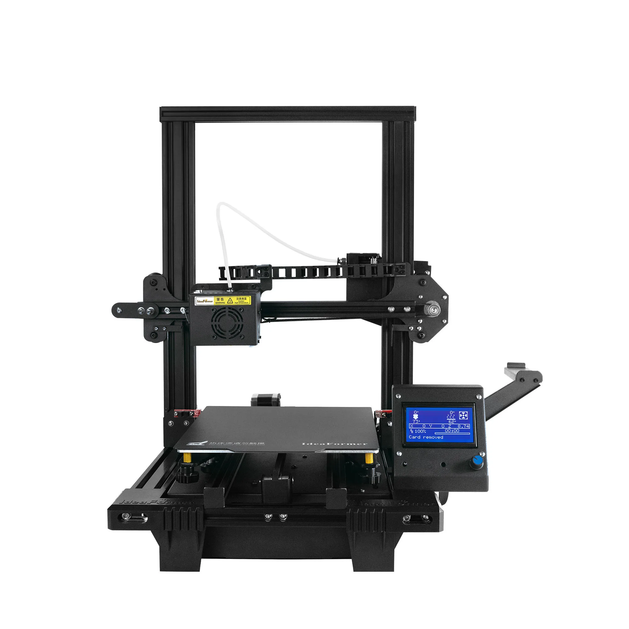 Günstig Ideaformer Prusa 3D Drucker Mega/Pro/Riesigen Voll Metall 200/300/400 3D Drucker Ruhig Slient Druck DIY Kit Selbst-montieren