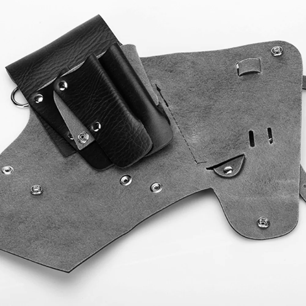 

Waist Bag Hair Scissors Tools Barber Case Pouch Comb Bag Hairdressing Tool Pockets Salon Leather Pockets For Hair Styling Tools