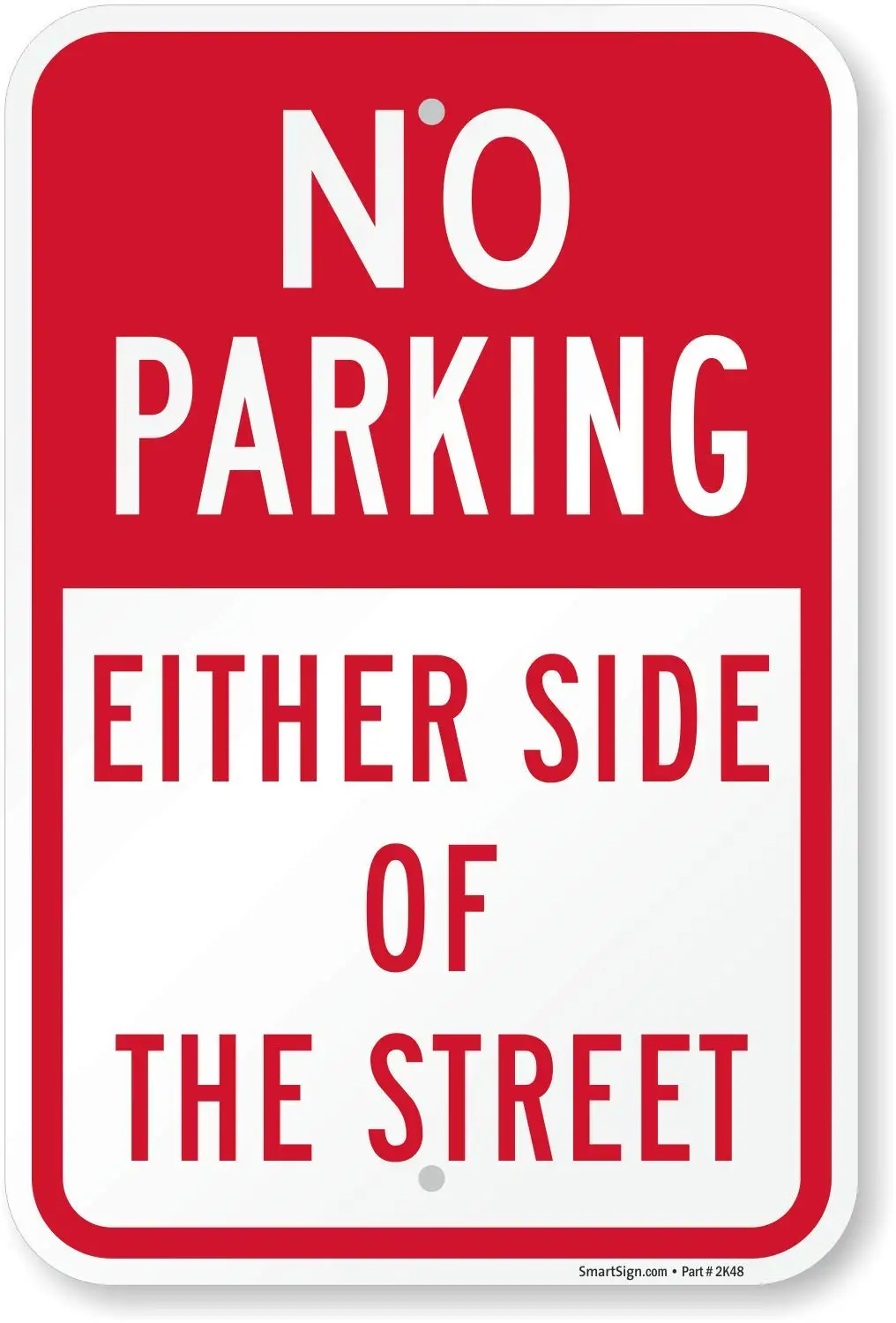 

Do Not Block Entrance Sign | 12" x 8" 3M Grade Reflective Aluminum