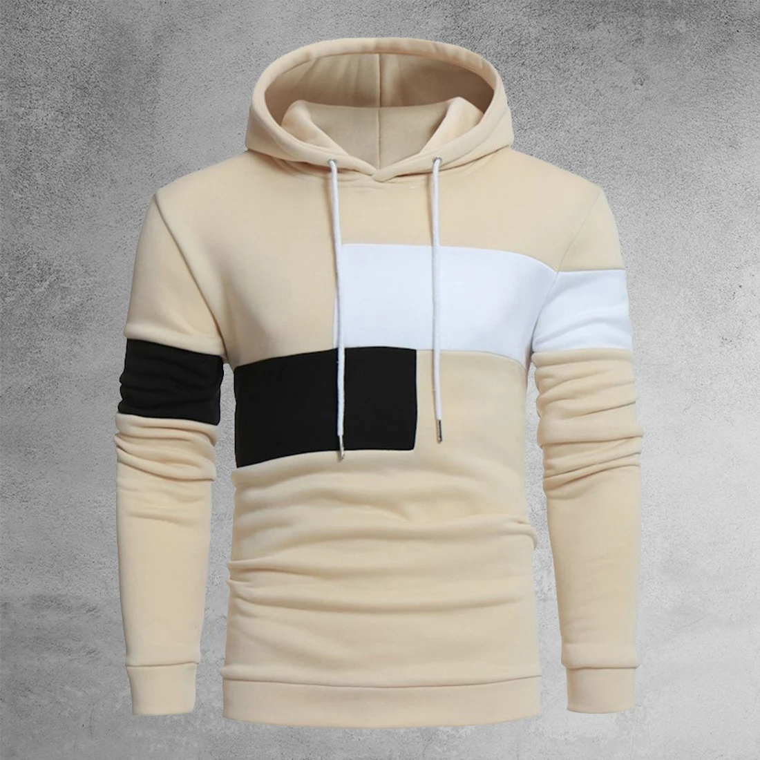 

Selfree Mens Hoodies Sweatshirt 2021 Streetwear Patchwork Hoody Pullover Hoodie Men Winter Fleece Sweatshirts Clothing