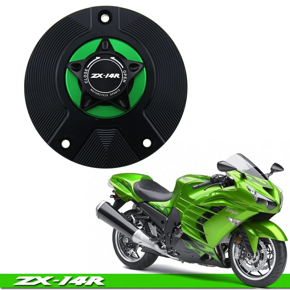 

Крышка бензобака ZX 14R для KAWASAKI ZX-14R NINJA 2006-2016 аксессуары для мотоциклов крышка CNC