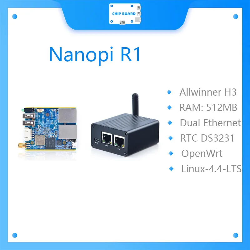Nanopi R1 двухэкранный маршрутизатор Интернета вещей IoT поддержка Ubuntu с открытым