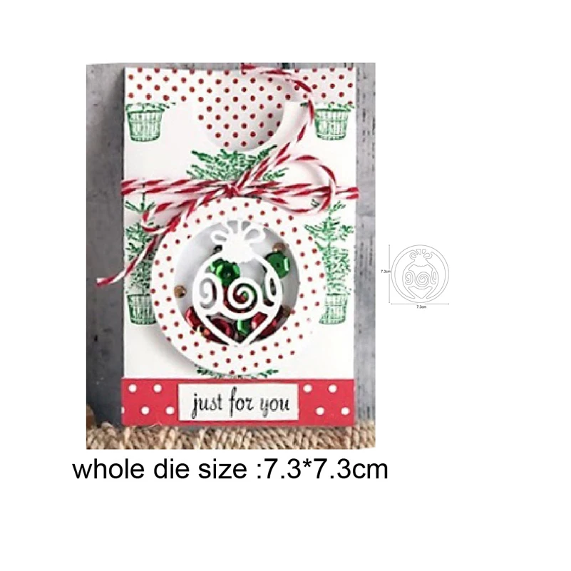 

2020 new christmas Pendant Metal Cutting Dies for DIY Scrapbooking Photo Album Decor Embossing Paper Card Crafts Die Cut 2020