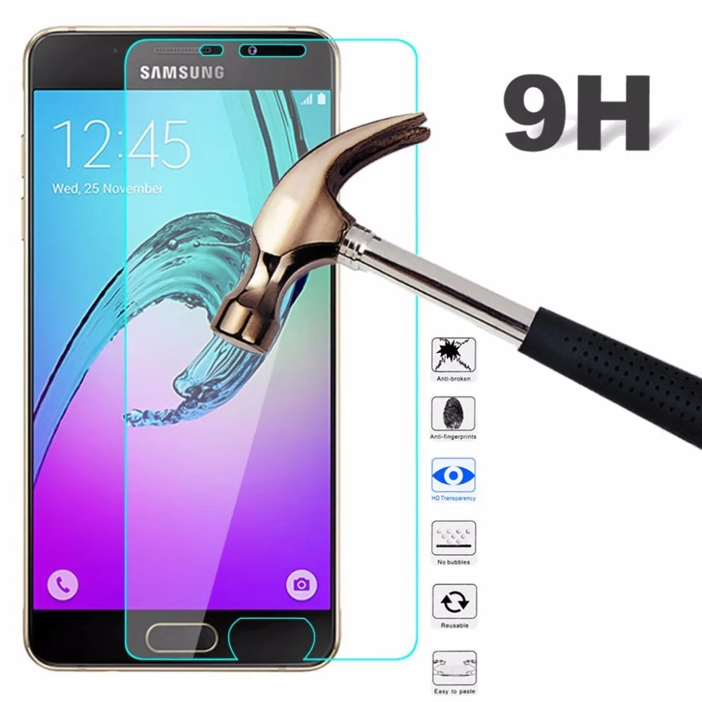 Закаленное стекло 9H Защитная пленка для Samsung Galaxy G530 G355 G360 i9060 i9082 S5 S6 A3 A5 2016 2017 J1 J3 J5