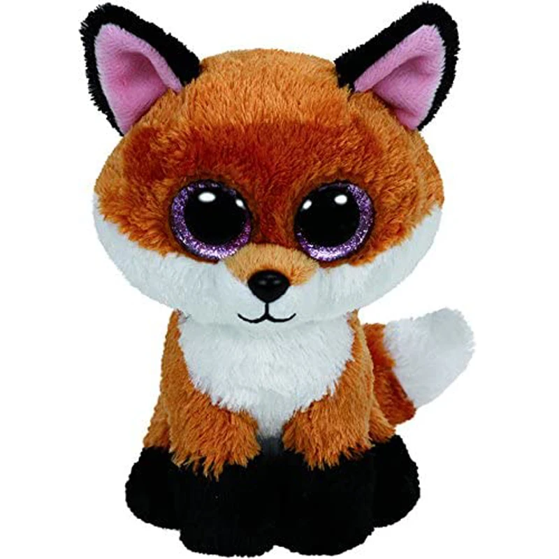Плюшевые игрушки животные Ty Piper The Fox мягкая кукла в подарок 15 см|Мягкие животные| |