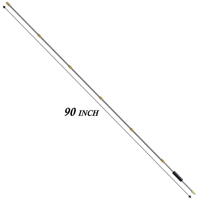 Набор для мойки автомобиля Универсальная насадка высокого давления резьба 1/4