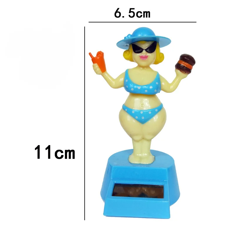 

Car accessories High-quality ornaments for car interiors Car bikini beauty ornaments Solar automatic swing cartoon couple gifts