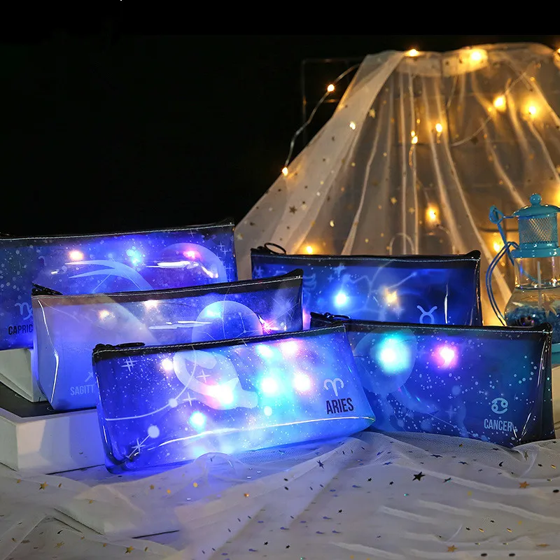 Чехол для карандашей школьные принадлежности lapiceras estuche escolar Twelve constellations trousse skolaire stylo Kawaii kalem kutusu