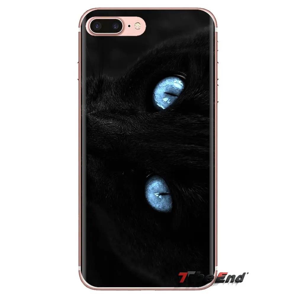 Для samsung Galaxy S3 S4 S5 мини S6 S7 край S8 S9 S10 Plus Note 3 4 5 8 9 кошка с голубыми глазами обои