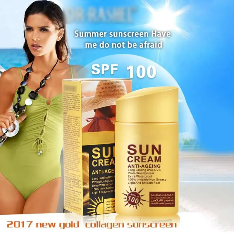 

Oil Control Sunscreen Cream Long Lasting Isolation Sun Protection Conceal Blemish Moisturizing Beauty
