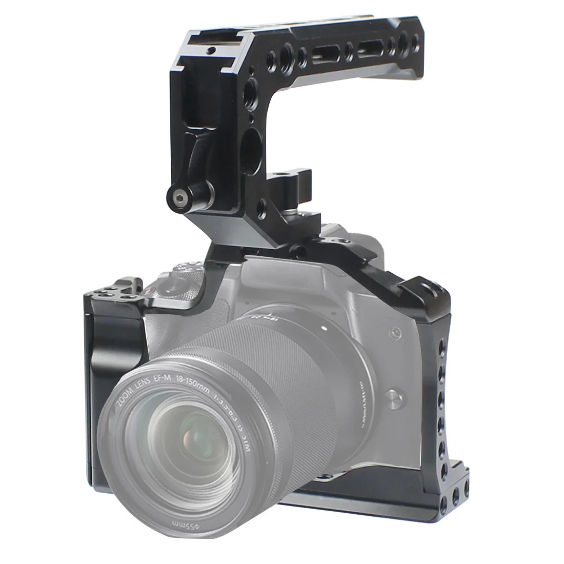 BGNing алюминиевая клетка для камеры Canon EOS M50 M5 DSLR Защитная крышка с верхней ручкой