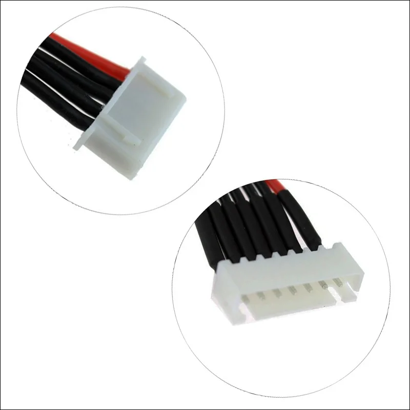 10 шт. Lipo Кабель зарядного устройства 11 см 2S 3S 4S 5S 6S 22AWG кабель мягкий силиконовый