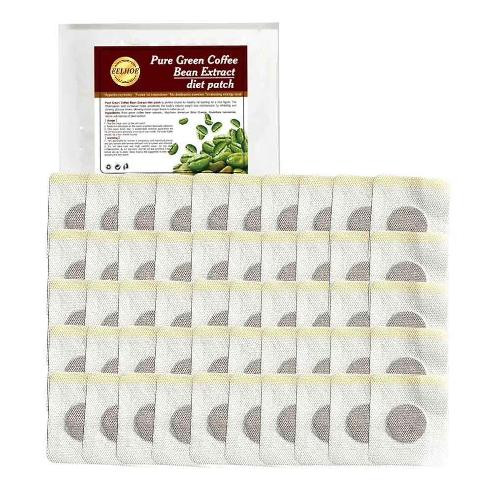 Наклейка для похудения пластырь потеря веса сжигание жира экстракт зеленых