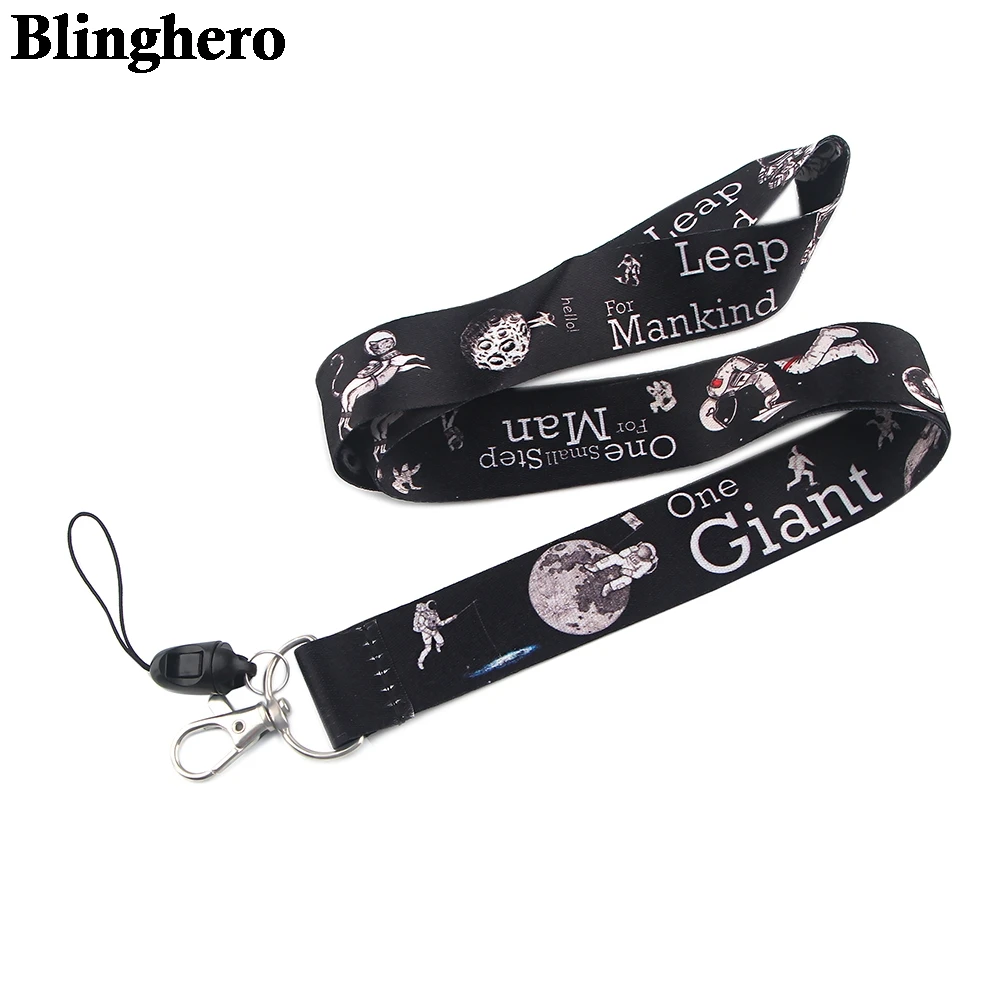 

CB017, оптовая продажа, 20 шт./лот, шнурок для ключей с астронавтом, кольцо-держатель, Мультяшные ремешки на шею, брелок для ключей, веревка для те...