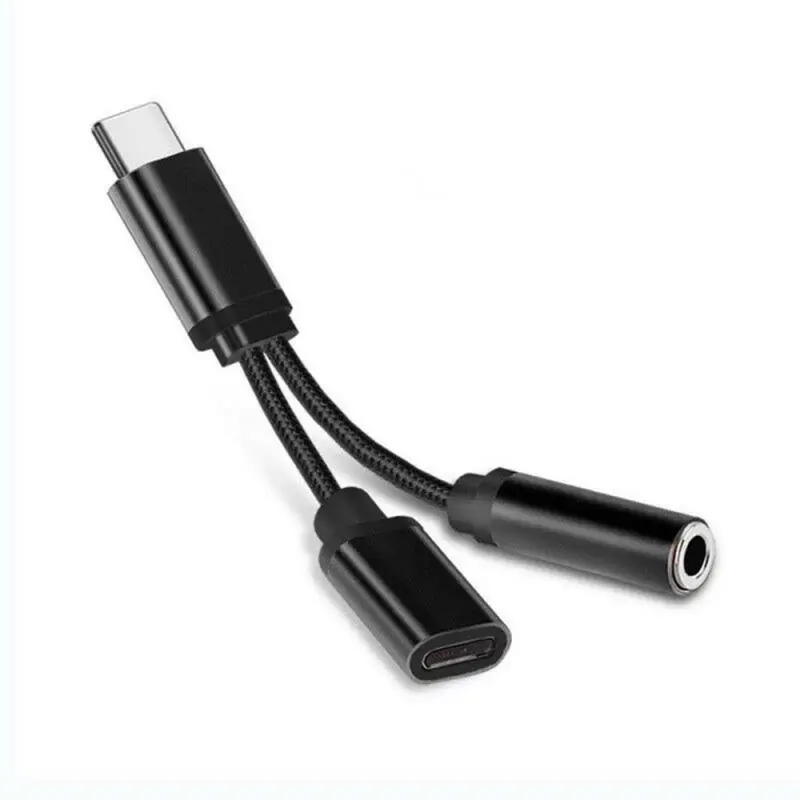 Кабель для зарядки USB Type-C Aux 3 5 мм два в одном | Мобильные телефоны и аксессуары