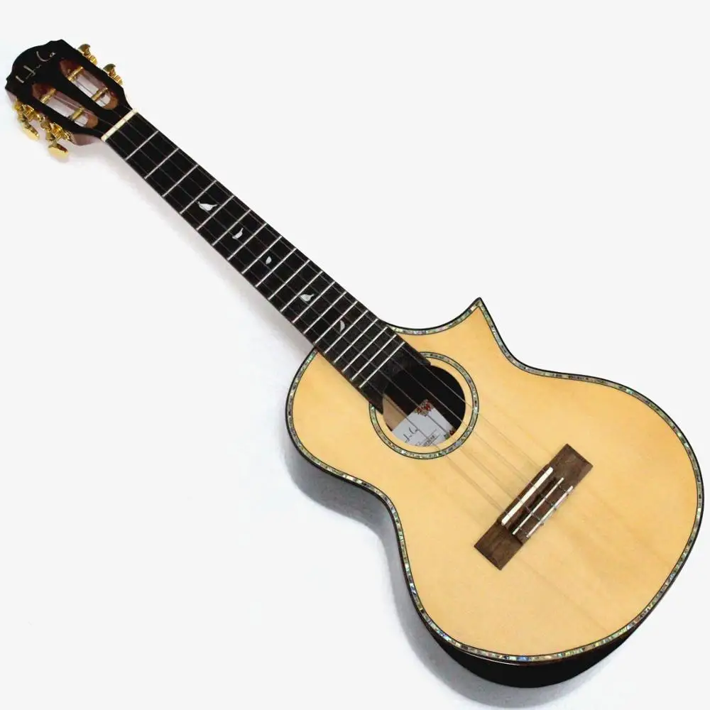 High End Top Solid Spruce and Back Rosewood All 26 inch Tenor Ukulele With Gig Bag | Спорт и развлечения