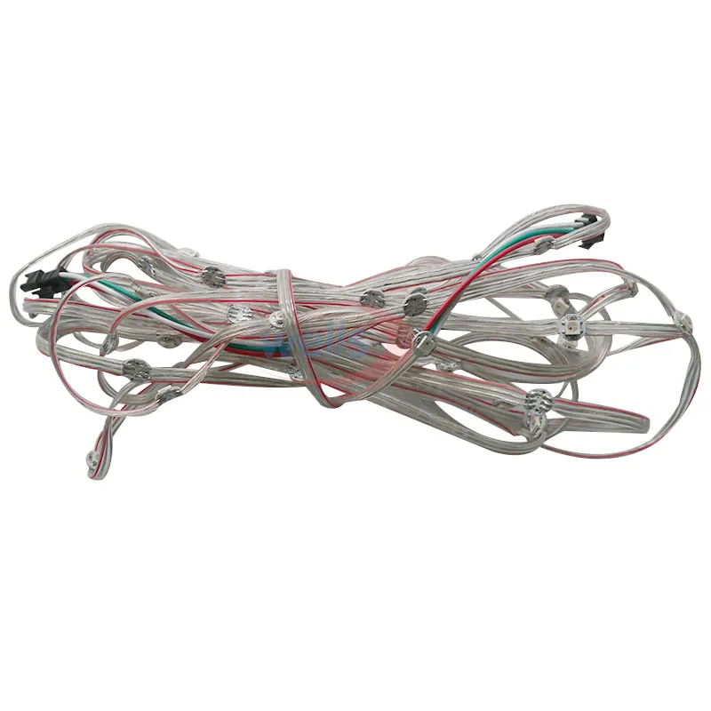 DC5V 50 ~ 1000 шт предварительно припаянный WS2812B светодиодный радиатор 5050 RGB WS2811 IC