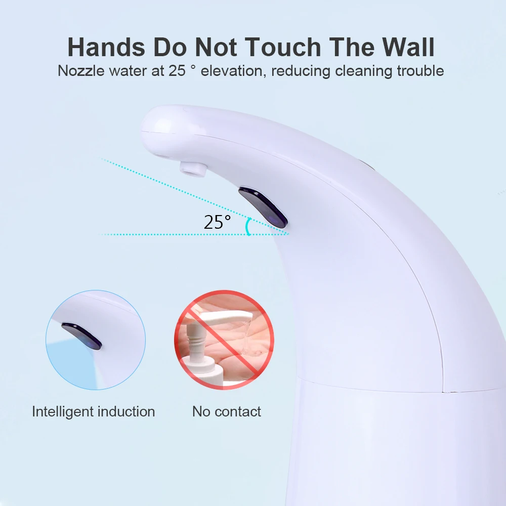 250 мл автоматическая индукция вспенивания умная ручная мойка автоматический