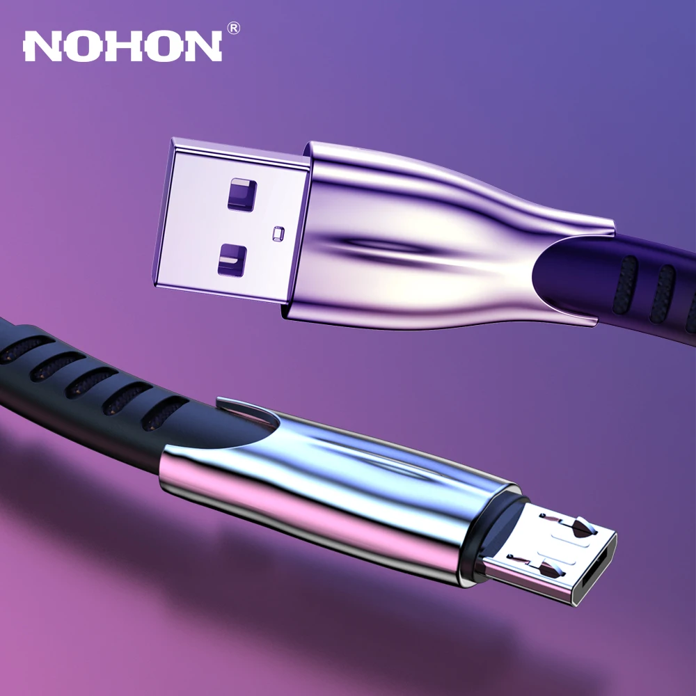 Micro USB кабель для зарядки и передачи данных 3A Быстрая зарядка Samsung Huawei Xiaomi Redmi Note 4 4X